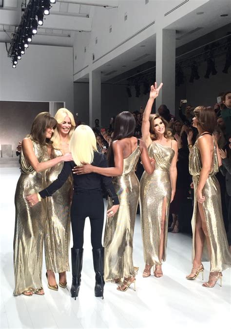 Versace Milan Fashion Week: 90s Supermodels Reunite